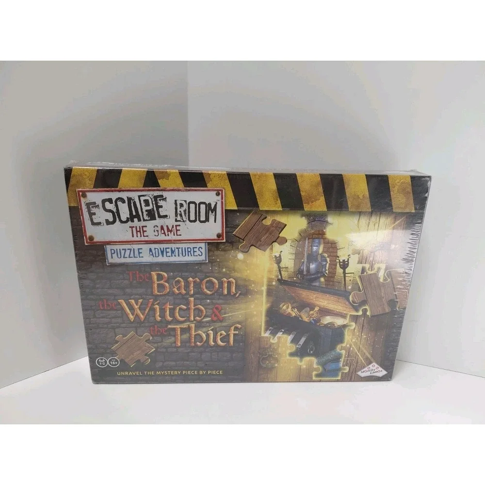 Escape Room The Game Puzzle Adventures: The Baron, The Witch and The Thief NEW